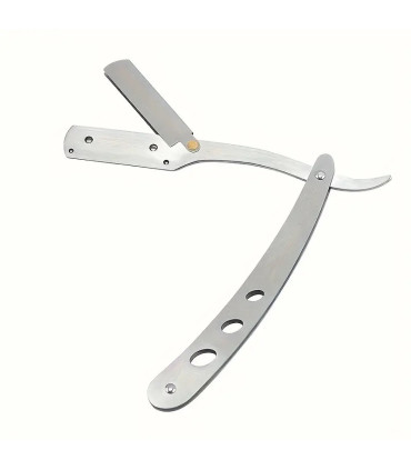 Navaja de Afeitar Plegable Plateada SensaBien - 1