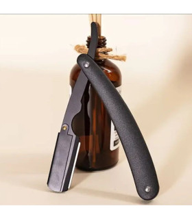 Navaja Afeitar Negra Mate SensaBien - 1