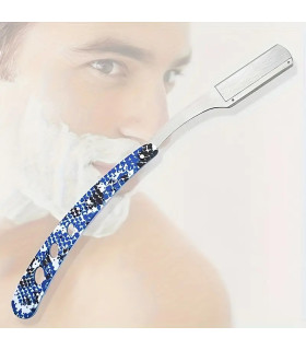 Navaja Barbero Azul Mosaico SensaBien - 4