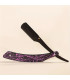 Navaja de Afeitar Plegable Galaxy Violeta SensaBien - 1