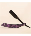 Navaja de Afeitar Plegable Galaxy Violeta SensaBien