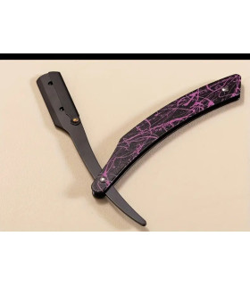 Navaja de Afeitar Plegable Galaxy Violeta SensaBien - 2
