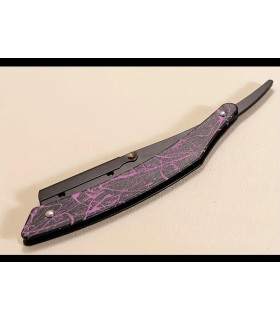 Navaja de Afeitar Plegable Galaxy Violeta SensaBien - 3