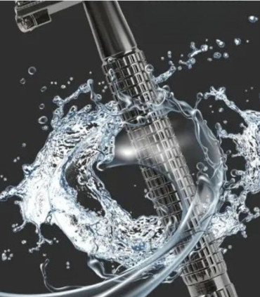 Maquinilla de Afeitar Apertura Mariposa Metal Oscuro SensaBien - 2