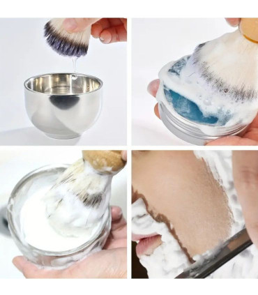 Kit Afeitado Jabón + Brocha + Taza SensaBien - 2