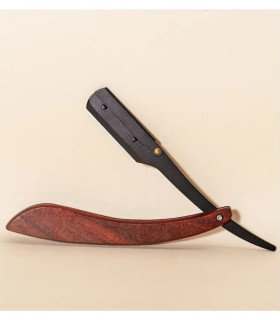 Navaja Barbero Palisandro Negra SensaBien - 4