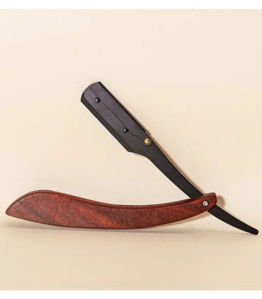 Navaja Barbero Palisandro Negra SensaBien - 4