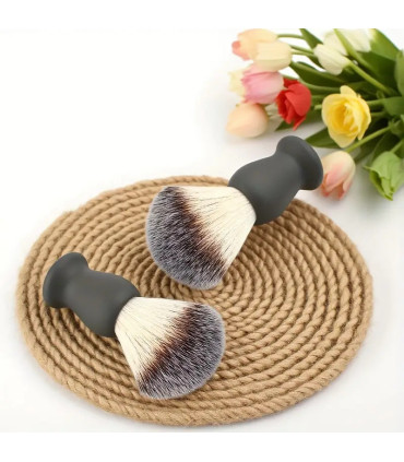 Brocha de Afeitar Viaje Cerda Mango Negro Mate SensaBien - 3