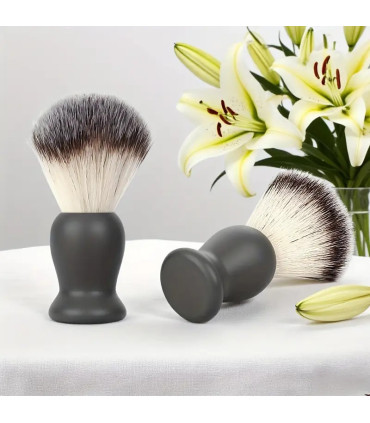 Brocha de Afeitar Viaje Cerda Mango Negro Mate SensaBien - 2
