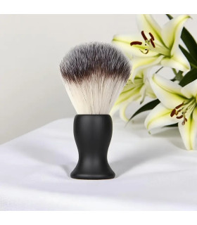 Brocha de Afeitar Viaje Cerda Mango Negro Mate SensaBien - 1