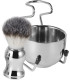Set Afeitado Plateado Brocha+Bol+Soporte SensaBien - 2