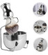 Kit de Afeitado Plateado Brocha+Bol+Soporte SensaBien - 3