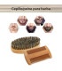 Set Cepillo y Peine Barba Caoba y Bálsamo Vainilla SensaBien - 2