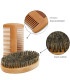 Set Cepillo y Peine Barba Caoba y Bálsamo Vainilla SensaBien - 3