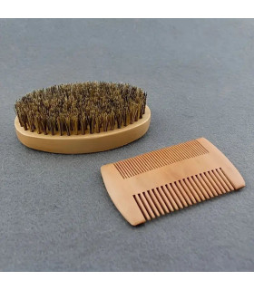 Set Cepillo Barba+Peine+Bálsamo Barba SensaBien - 4