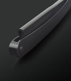 Navaja Afeitar Apertura Carril Negra Mate SensaBien - 4