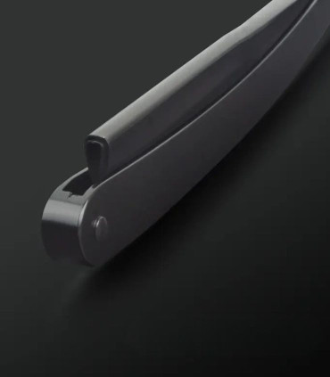 Navaja de Afeitar con Apertura Carril Negra Mate SensaBien - 4