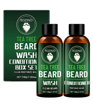 Pack Champú y Acondicionador Barba Árbol de Té SensaBien - 2