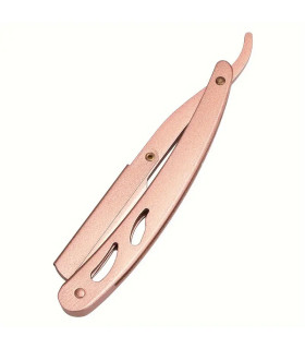 Navaja Afeitar Hoja Intercambiable Oro Rosa SensaBien - 3