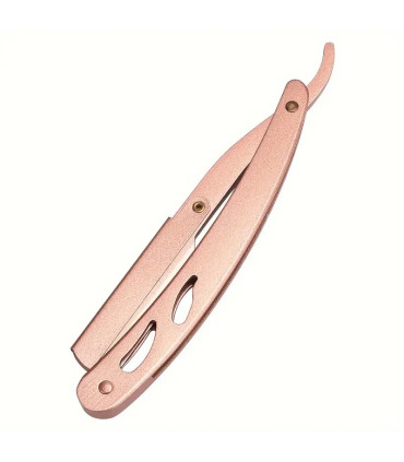 Navaja Afeitar Hoja Intercambiable Oro Rosa SensaBien - 3