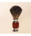Brocha de Afeitar Pelo Tejón Puro Mango Caoba SensaBien