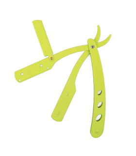 Navaja de Afeitar Plegable Verde Fluorescente SensaBien - 1 Navaja de Afeitar Plegable Verde Fluorescente SensaBien - 1
