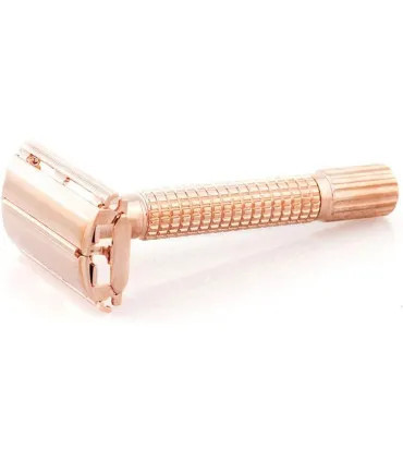 Maquinilla de Afeitar Apertura Mariposa Oro Rosa SensaBien - 2