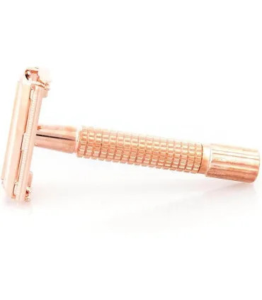 Maquinilla de Afeitar Apertura Mariposa Oro Rosa SensaBien - 3