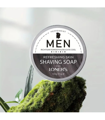 Jabón de Afeitar Menta 100g SensaBien - 2