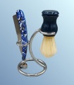 Set de Afeitado Navaja Barbero, Brocha y Soporte SensaBien