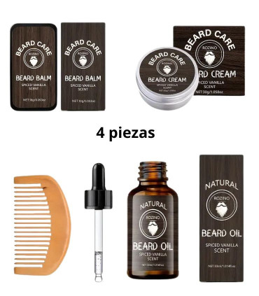 Pack Cuidado Barba Completo Vainilla SensaBien - 2