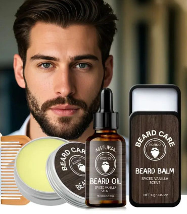 Pack Cuidado Barba Completo Vainilla SensaBien - 1