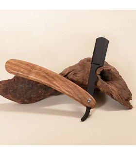 Navaja Afeitar Madera de Olivo SensaBien - 1
