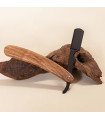 Navaja Afeitar Madera de Olivo SensaBien