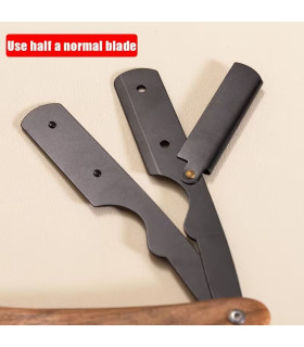 Navaja Afeitar Madera de Olivo SensaBien - 5