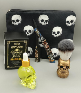 Pack Navaja, Brocha, Aceite Calavera y Neceser Gratis SensaBien - 2