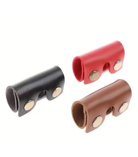 Funda de Cuero Marrón Protectora Maquinillas Afeitar SensaBien - 7