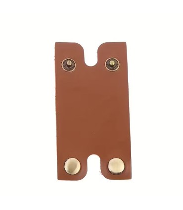 Funda de Cuero Marrón Protectora Maquinillas Afeitar SensaBien - 5