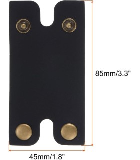 Funda de Cuero Negra Protectora Maquinillas Afeitar SensaBien - 2