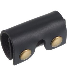 Funda de Cuero Negra Protectora Maquinillas Afeitar SensaBien - 1