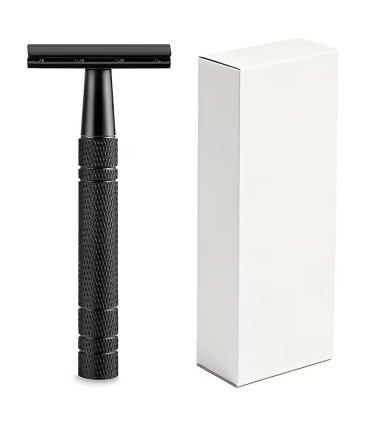 Maquinilla de Afeitar Clásica Negra Peine Cerrado SensaBien - 3