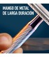 Maquinilla de Afeitar Metal Cromada SensaBien Peine Cerrado - 3