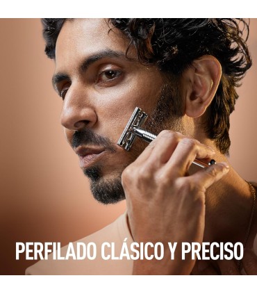 Maquinilla de Afeitar Clásica Metal Cromada SensaBien - 4