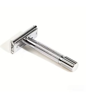 Maquinilla de Afeitar Apertura Mariposa Cromada SensaBien - 2