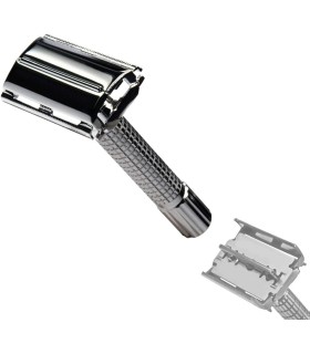 Maquinilla de Afeitar Apertura Mariposa Cromada SensaBien - 6