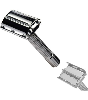 Maquinilla de Afeitar Apertura Mariposa Cromada SensaBien - 6