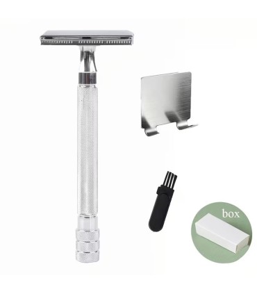 Maquinilla de Afeitar Doble Filo Cromada SensaBien - 1