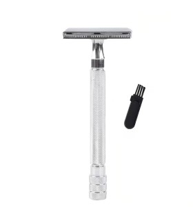 Maquinilla de Afeitar Doble Filo Cromada SensaBien - 3