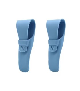 Estuche Maquinilla Afeitar Silicona SensaBien Azul - 1