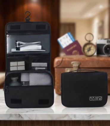 Neceser Viaje para Colgar Negro SensaBien - 1
